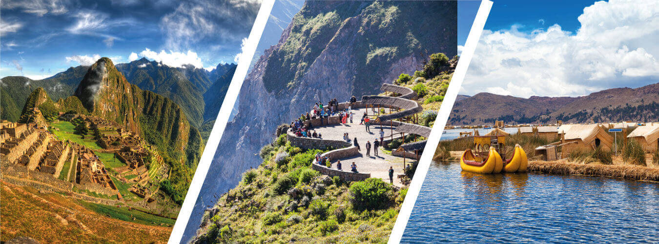 Tour a Machu Picchu , Cañon del Colca y el Lago Titicaca