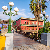 Distrito turístico de Barranco, City tour Lima, Puente de los ssuspiros, Chabuca Granda, barrio bohemio, Perú